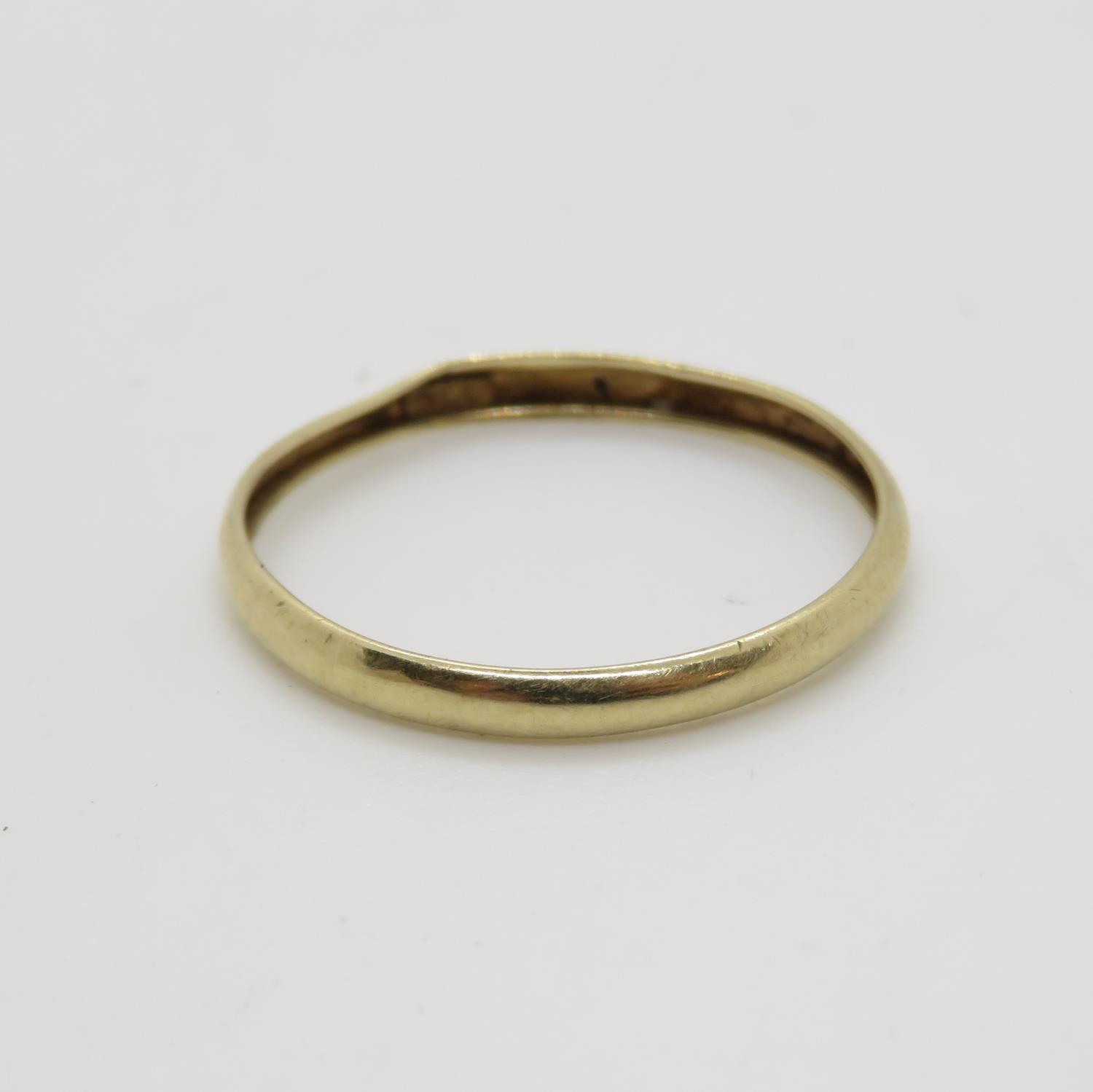 .5g 9ct gold ring size P