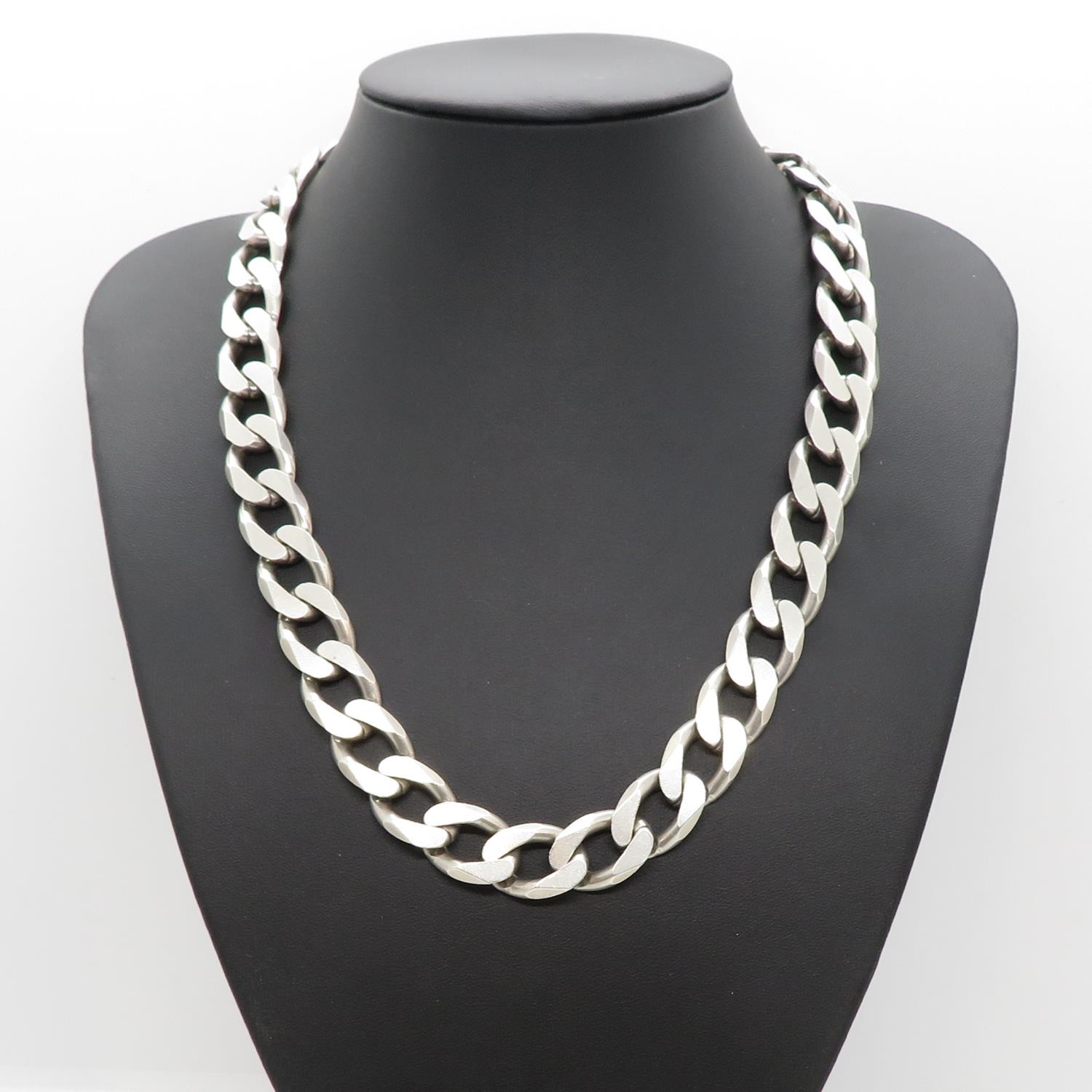 HM 925 silver heavy chain 145g 20" long