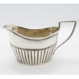 Early silver HM cream jug 50g