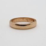 2.8g rose 9ct gold ring size J