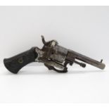 Fully functioning miniature pistol six shooter