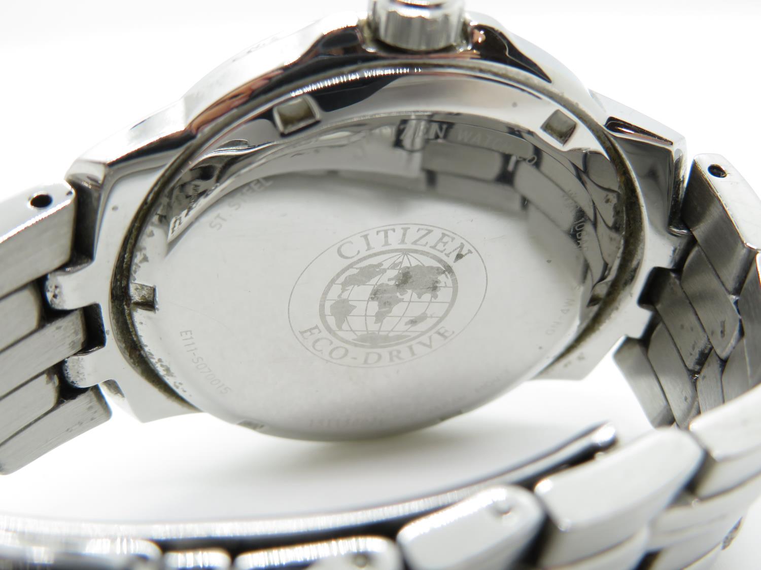 Citizen Eco Drive WR100 watch - Image 3 of 5