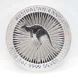 2016 1oz 999 silver Australian kangaroo coin