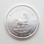 2020 Krugerrand fine silver 1oz coin