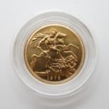 1976 cased proof full sovereign