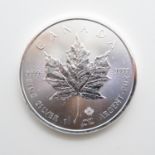 Canada 9999 fine silver 1oz coin