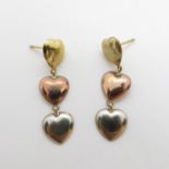 Earrings 9ct gold .9g