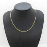 9ct gold necklace 4.2g