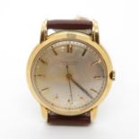 Gent's 18ct gold Ulysses Nardin Automatic watch with new strap, fully working