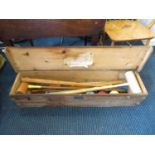 Full sized Slazenger Croquet set