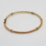 9ct gold bangle 4.4g