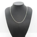 Silver belcher - brand new in box - necklace