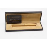 S.T DUPONT Gold Plated Ballpoint Pen / Biro In Original Box (26g)