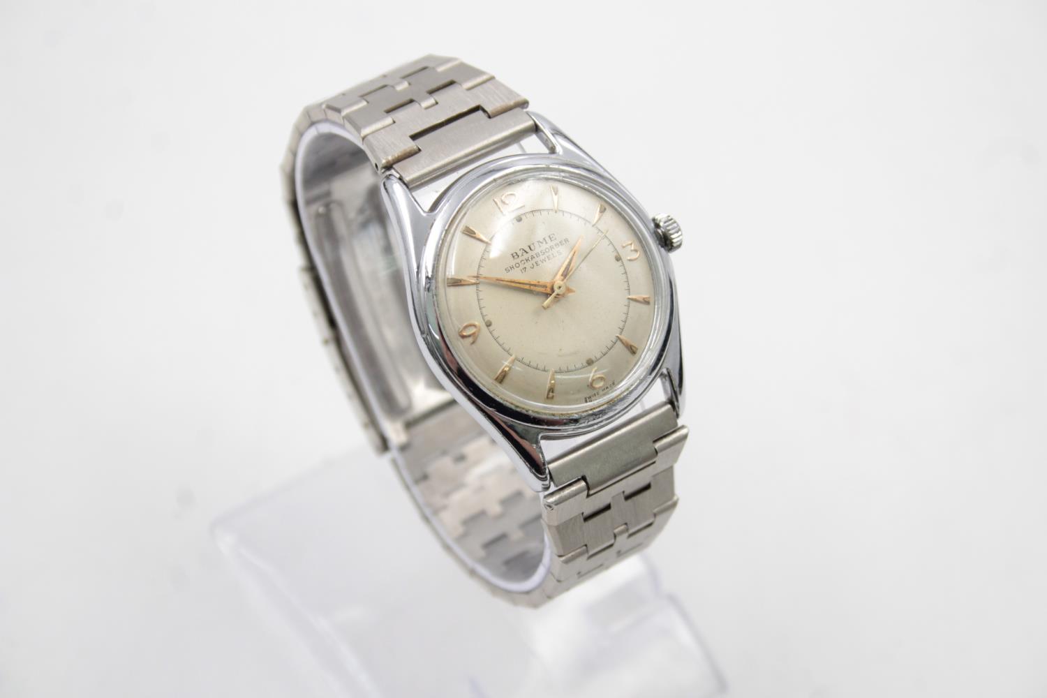 Vintage Gents BAUME WRISTWATCH Hand-Wind WORKING - Image 2 of 6