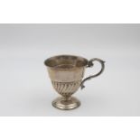 Antique Hallmarked 1909 Birmingham STERLING SILVER Drinking Cup (52g)
