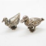 2x HM silver ducks or geese 76g