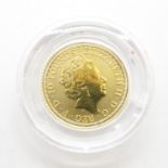 2019 gold one tenth of an ounce Britannia coin