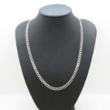 Silver necklace 16.5g 22"