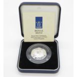 1992 50p EC silver proof coin boxed