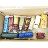 Collection of early dinky cars