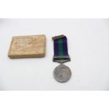 GV.I G.S.M Malaya Police Medal To 1665 SC Khor Thye Peng