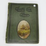 Cigarette card collection in original slide album mostly Wills and Players part sets