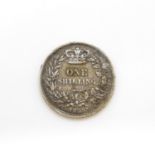 Rare 1850 shilling in fine condition