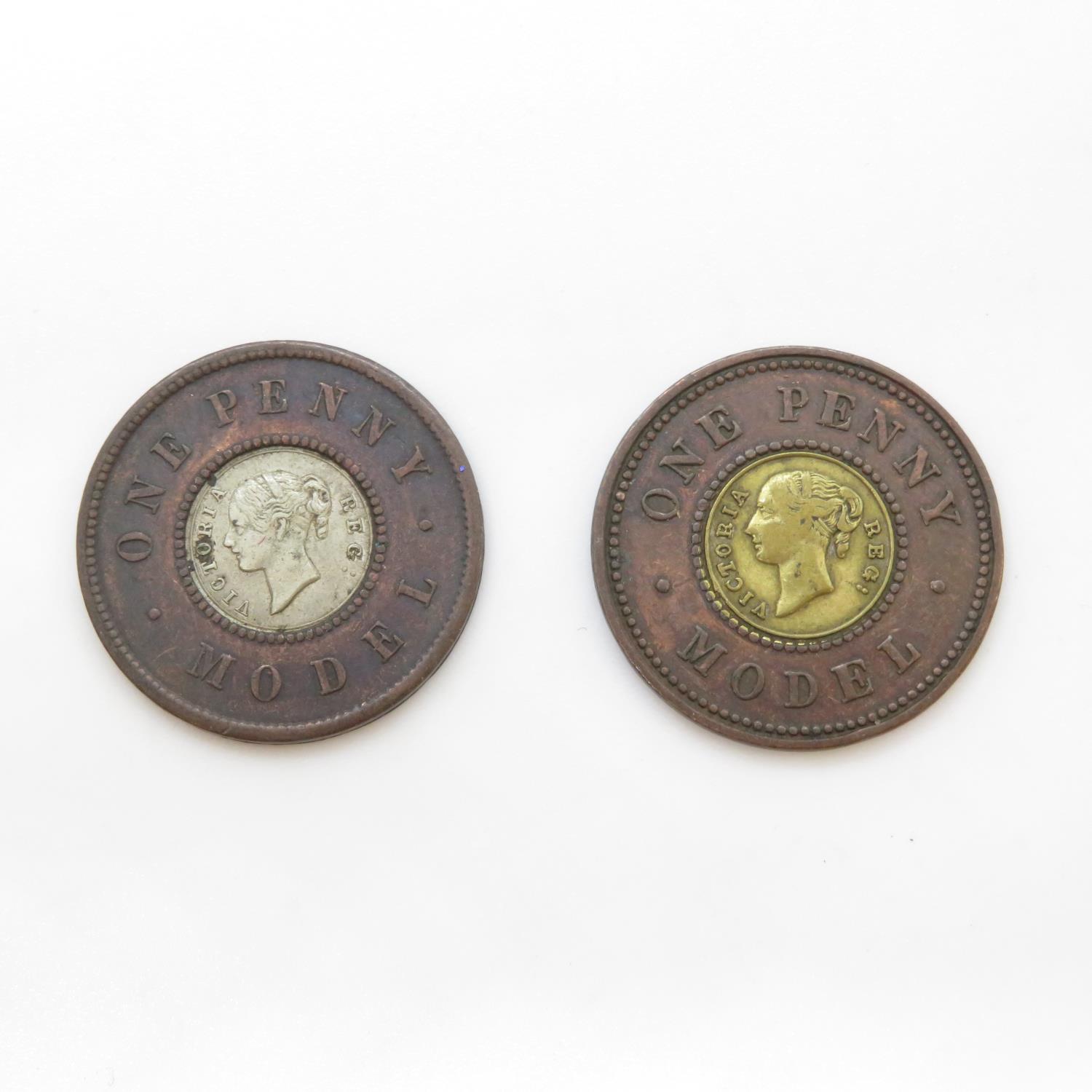 2x Victorian model tokens