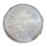 Silver compact 3.5" diameter 112g