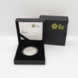 2012 Britannia silver proof 1oz coin in case with certificate