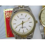 Selection of Seiko watches