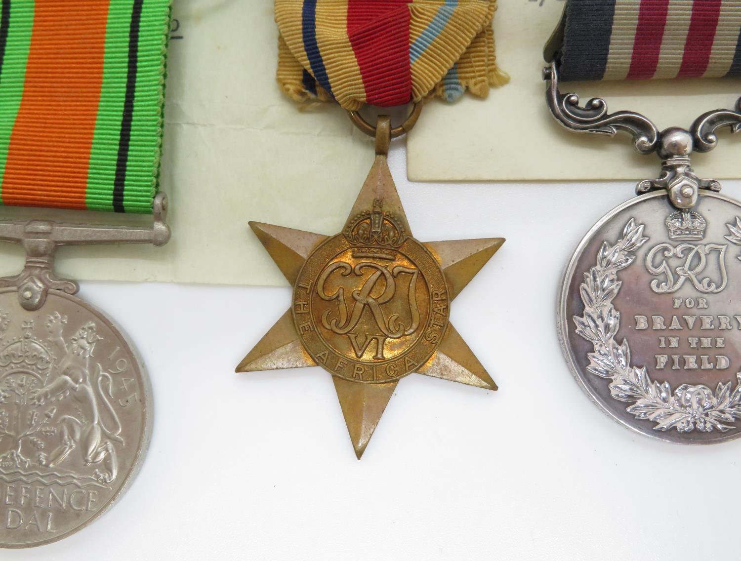 George VI Military Medal group includes Bravery in the Field medal awarded to T/218663 L.Cpl.R.W. - Image 3 of 5