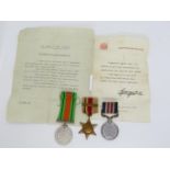 George VI Military Medal group includes Bravery in the Field medal awarded to T/218663 L.Cpl.R.W.