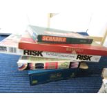 Selection of Risk, Monopoly, Scrabble, Trivial Pursuit