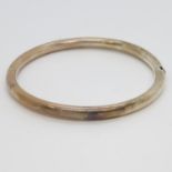 Silver bangle boxed