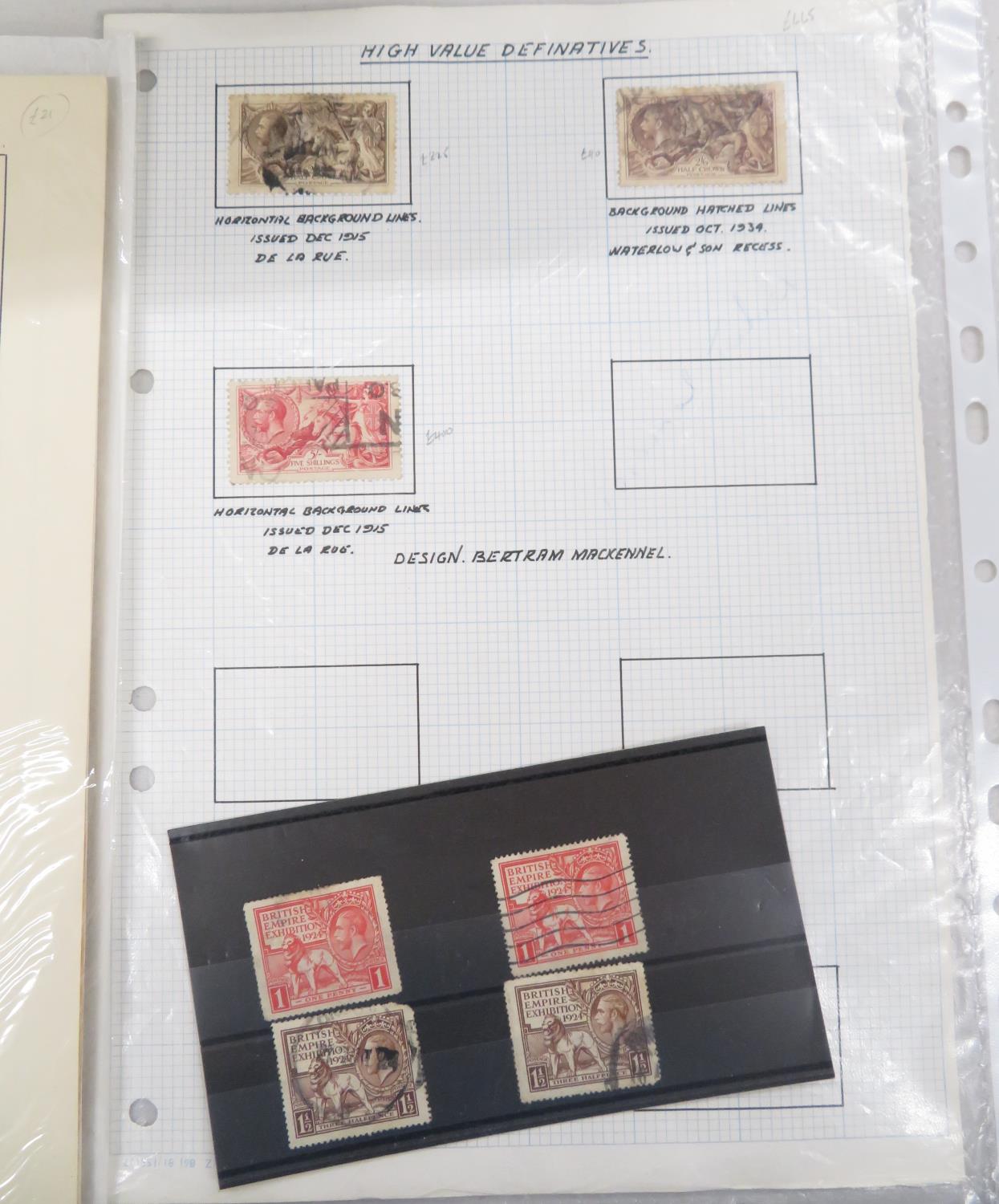 Large filing tray filled with many thousands of stamps 1934 George V Seahorses and British - Image 6 of 12