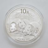 China silver proof Panda coin 2013 1oz