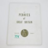 Penny coin collection 1902 - 1967 in presentation album including 1918H and 1918KN also 1950 and