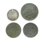 Georgian silver/copper tokens