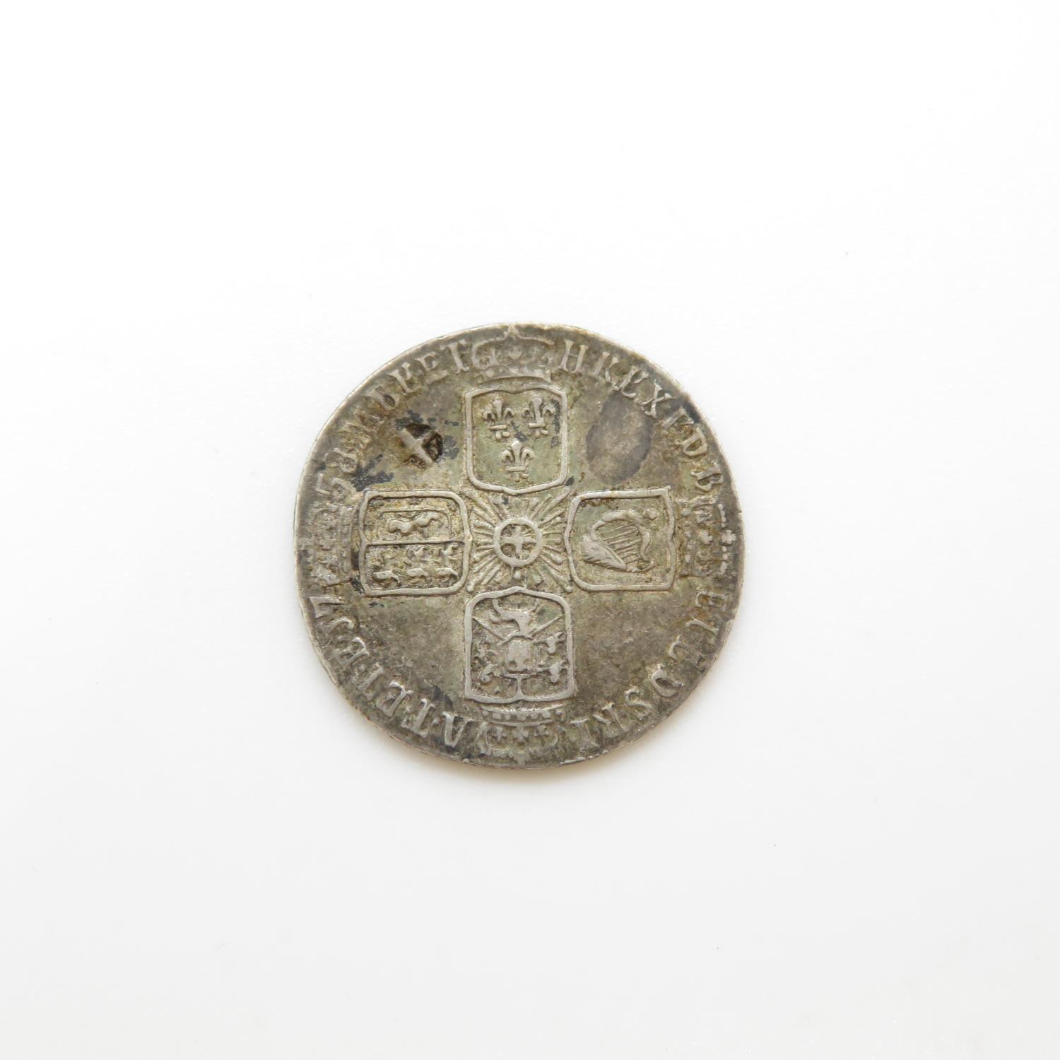 George II sixpence 1758 fine condition