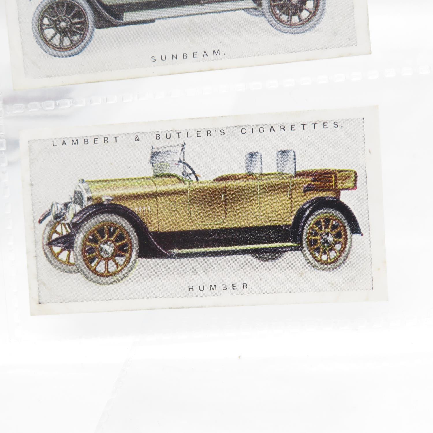 Cigarette cards by Lambert and Butler 1922 Motor Cars A series 25x good condition - Image 2 of 3