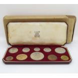 Boxed set of Coronation 2nd June 1953 coins with original inner and outer sleeve