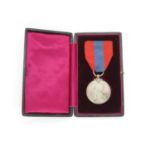 Boxed Imperial Service medal William Sankey