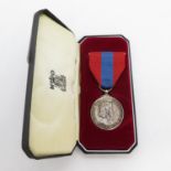 Imperial Service medal to William Pratt boxed