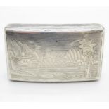 Fully HM silver snuff box engraved to His Grace The Duke of Sutherland from his most faithful