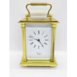 Boxed as new Rapport carriage clock 4" high