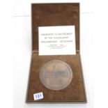 Boxed 6" medal To the House of Commons Standing Committee from the Socialist Federal Republic of