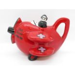 Carlton ware Red Baron teapot