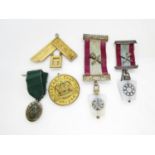 HM silver Masonic medals