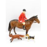 Beswick Huntsman perfect condition with fox and one hound